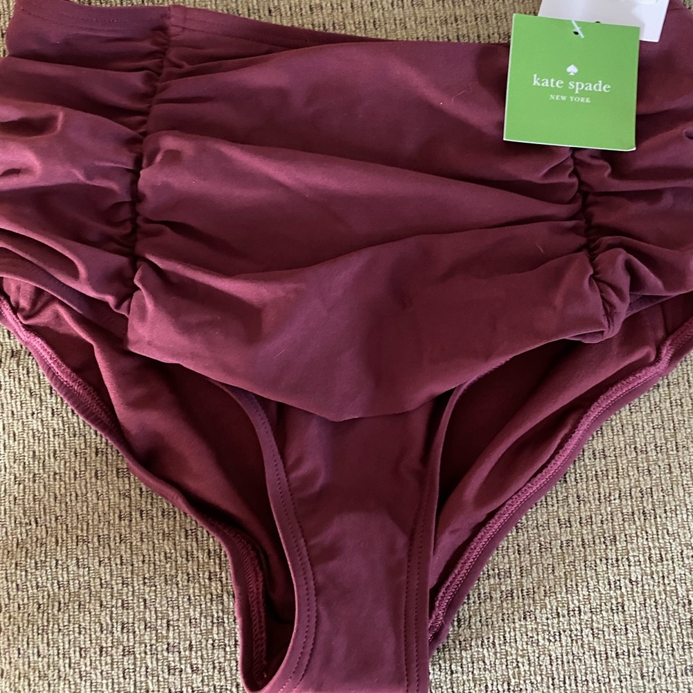Kate Spade High Waisted Bathing Suit Bottoms